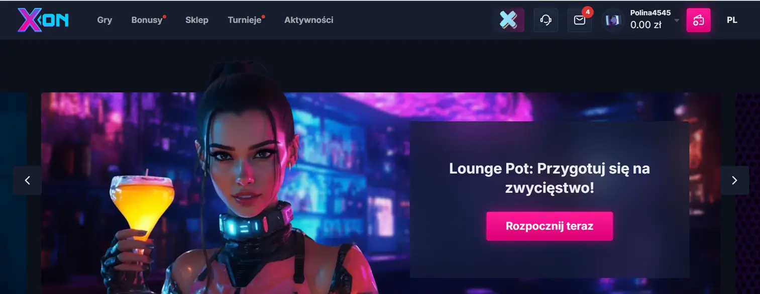 Strona glowna Xon Casino